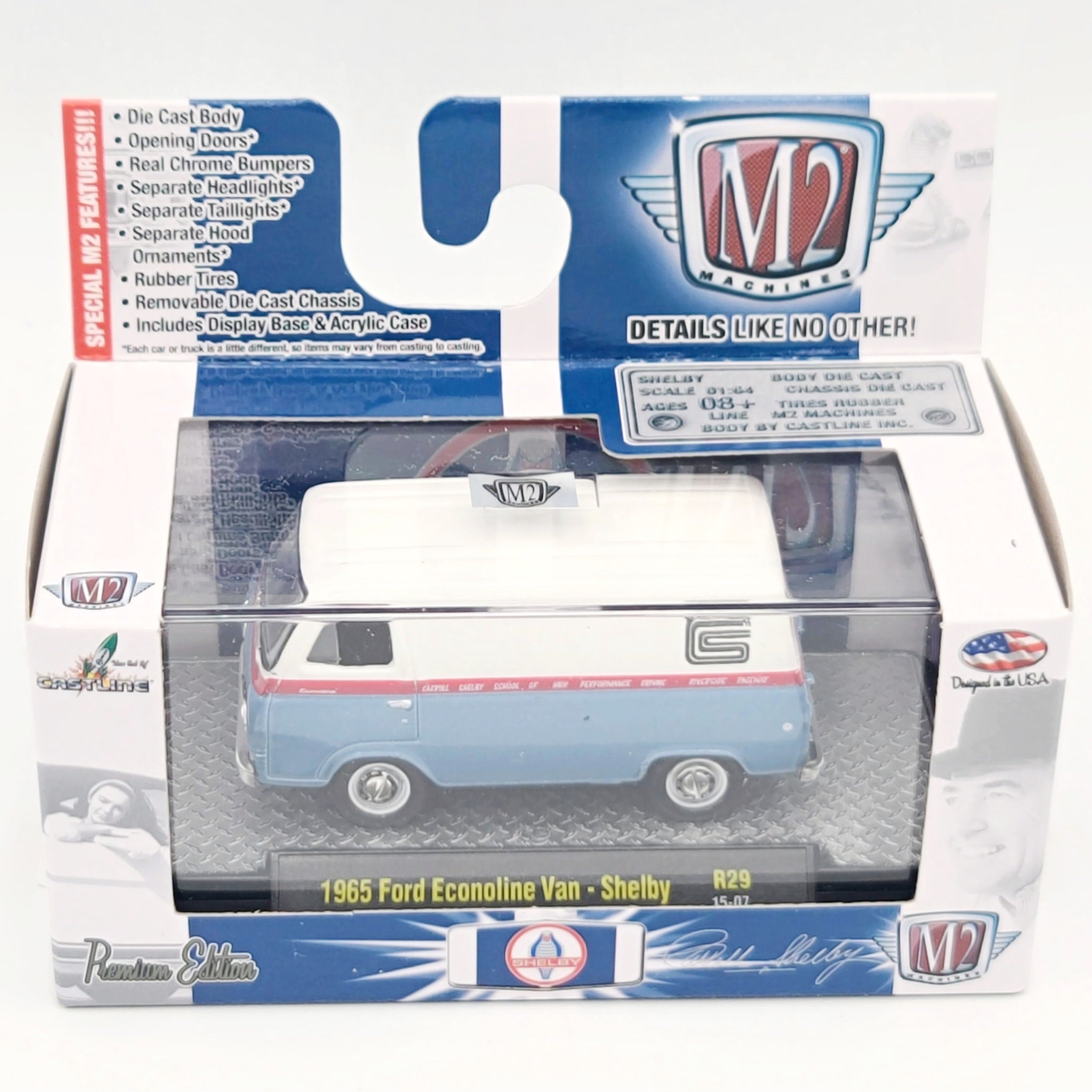 M2 Machines '65 Ford Econoline Van - Shelby (2015 Auto-Thentics Rel. 29)
